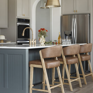 Copley Brown Counter Stool 2